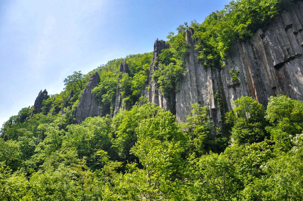 天人峡 七福岩